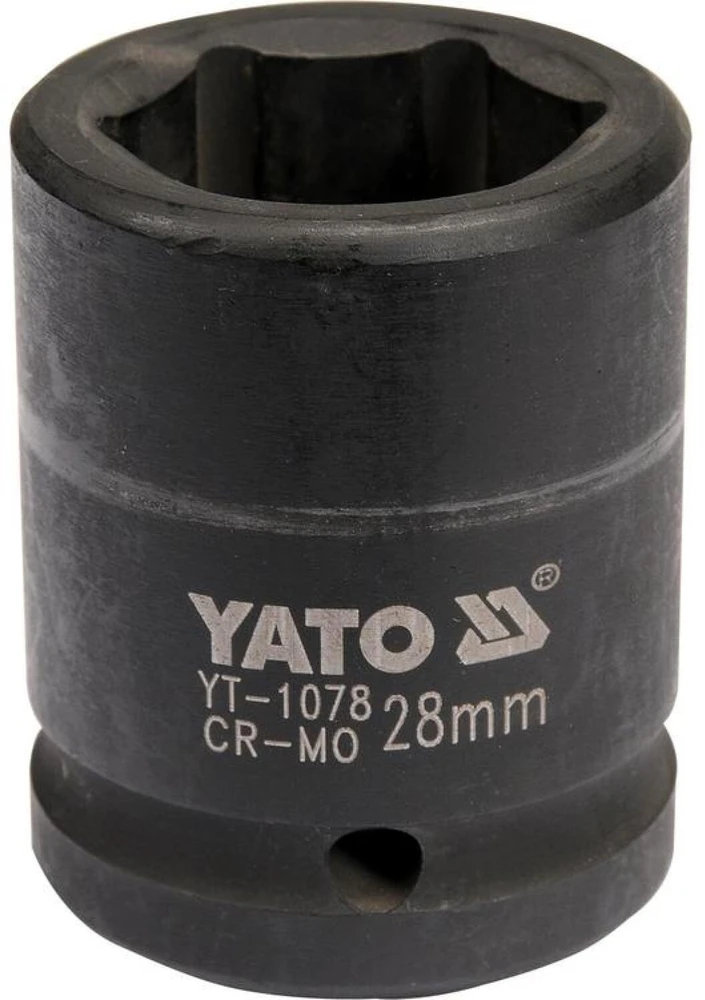 YATO Smeiginis šešiakampis antgalis 3/4" trumpas 28mm