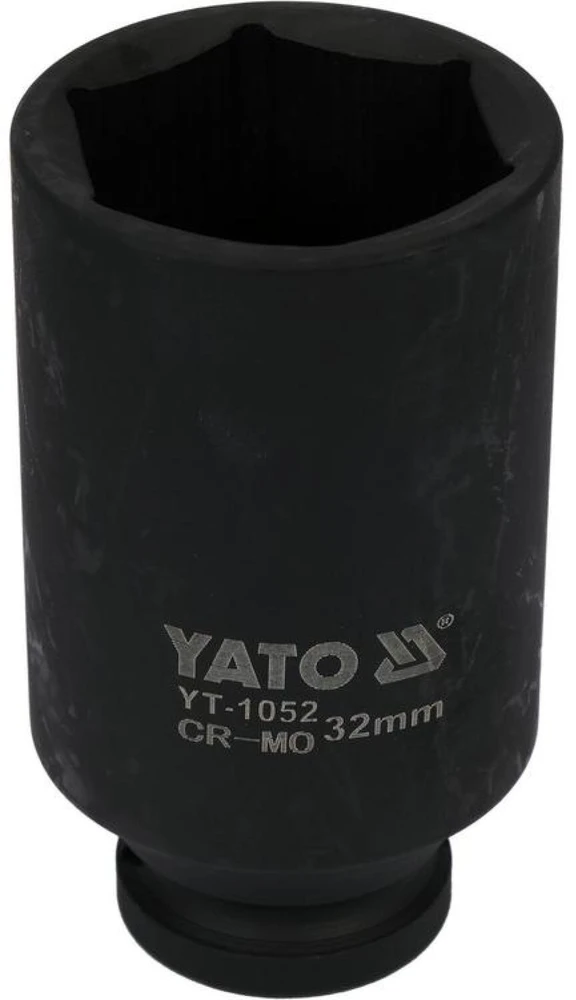 Yato Toya Sa Poland Galvutė smūginė šešiakampė ilga | 12,5 mm (1/2") | 32 mm (YT-1052)