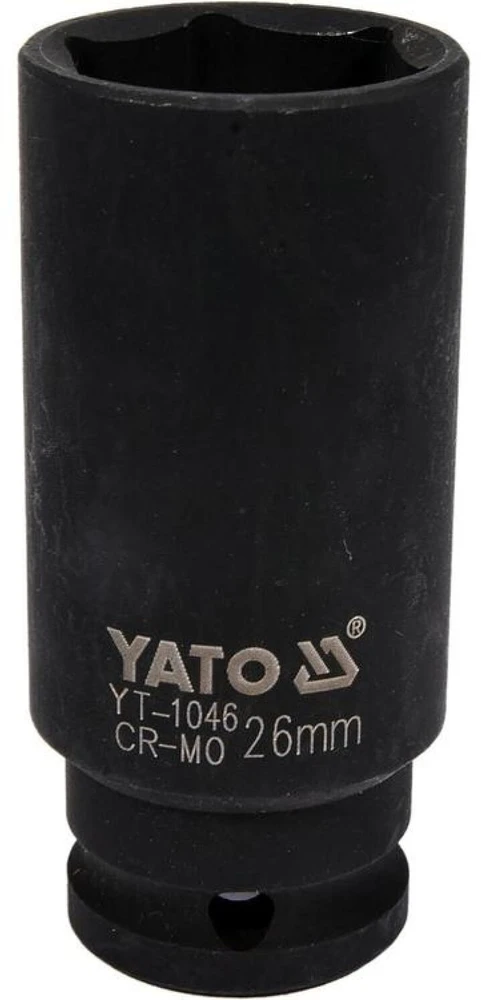 Yato Toya Sa Poland Galvutė smūginė ilga 1/2", 26mm (YT-1046)