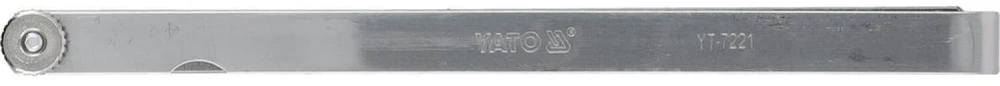 YATO SZCZELINOMIERZ 200mm 17 LISTKÓW 0.02-1.0mm 7221