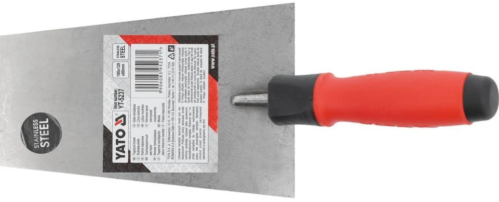 YATO KIELNIA TRAPEZOWA 180x120x80mm NIERDZEWNA
