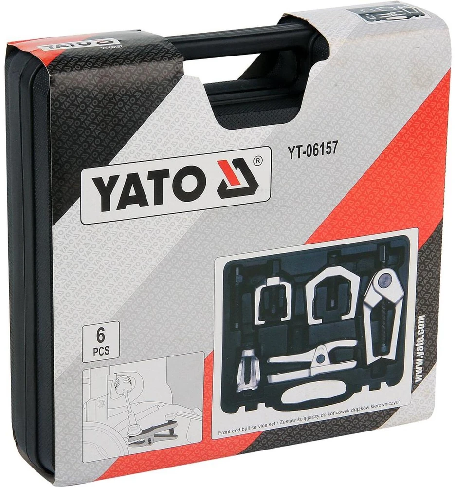 YATO traukiklis vairo stiebo / rutulinių jungčių šakutei 200 mm 0615