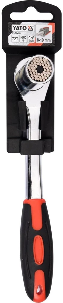 YATO universalus raktas su antgaliu 8-19 mm