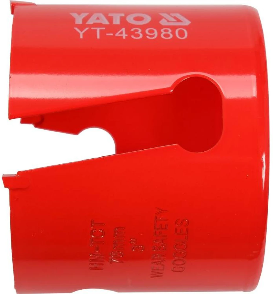 YATO Universali gręžimo karūna TCT 76mm 5/8"