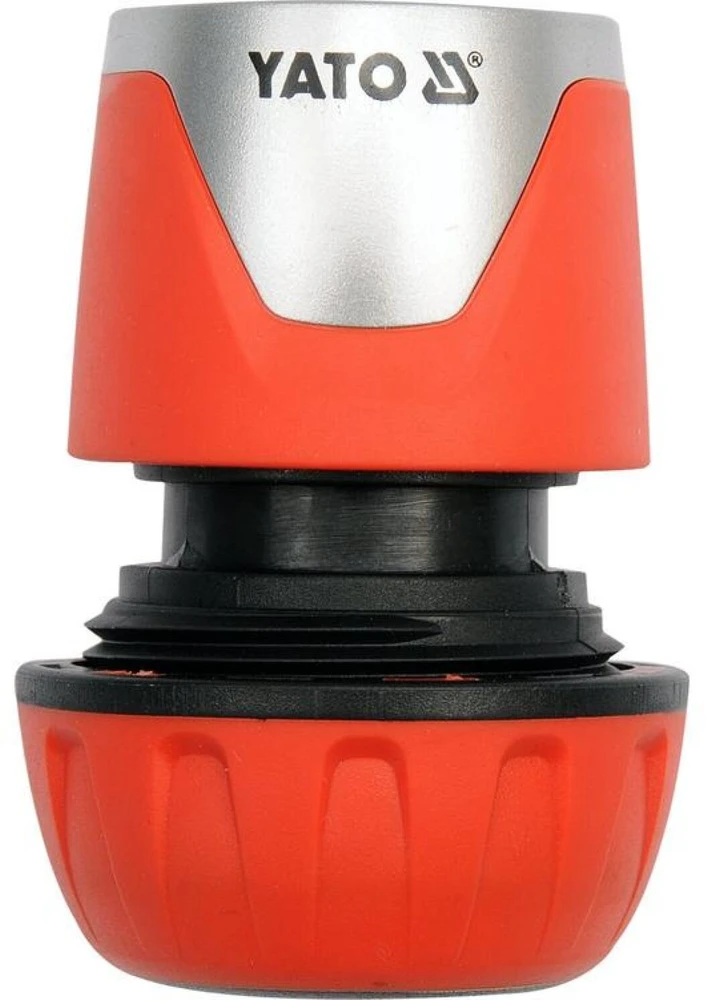 YATO SZYBKOZŁĄCZE DO WĘŻA OGRODOWEGO 3/4" Z FUNKCJĄ STOP