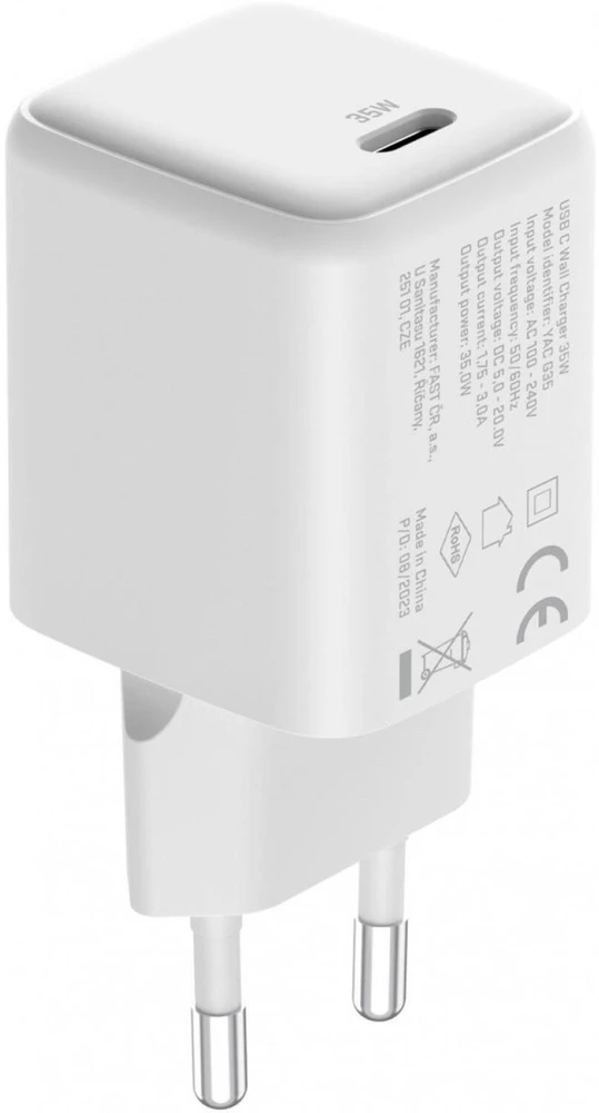 YAC G35 VOLT įkroviklis USB C 35W YENKEE