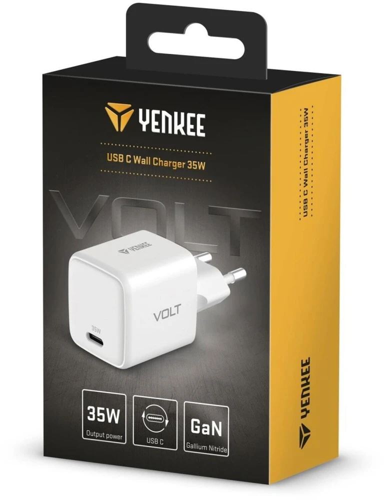 YAC G35 VOLT įkroviklis USB C 35W YENKEE