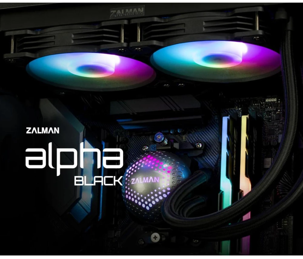 Zalman Alpha 24 240 mm balta