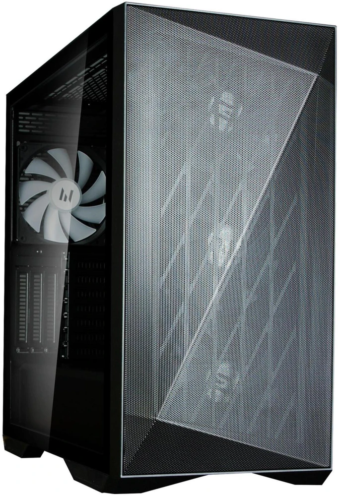 Kompiuterio korpusas ATX Mid-Tower su 4 ARGB ventiliatoriais Zalman Z9 Iceberg, juodas