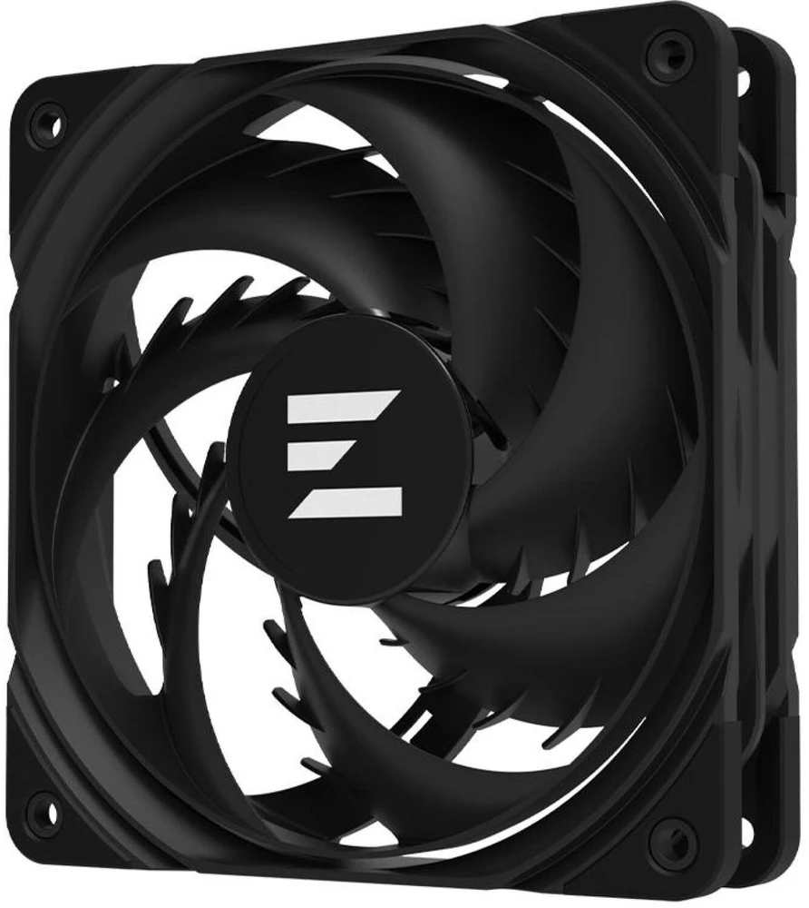 Kompiuterio ventiliatorius Zalman ZM-AF120, 120 mm, juodas