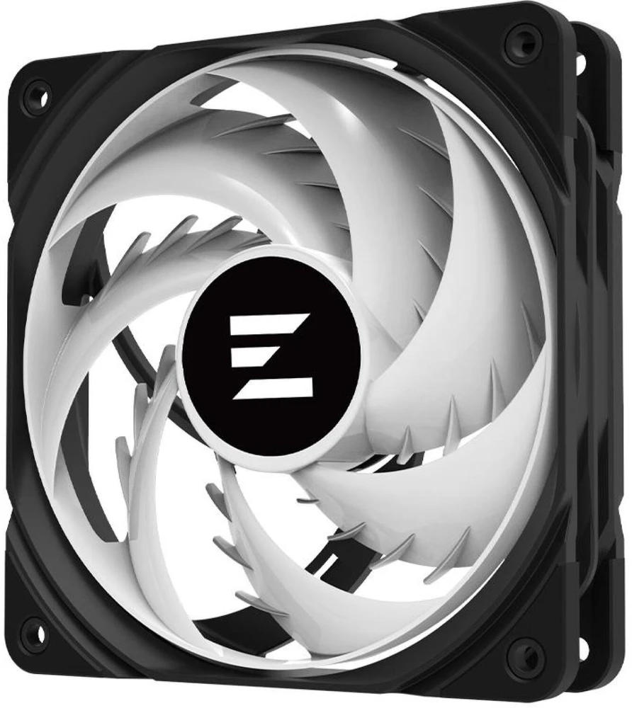ARGB korpuso ventiliatorius Zalman ZM-AF120, 120 mm, juodas