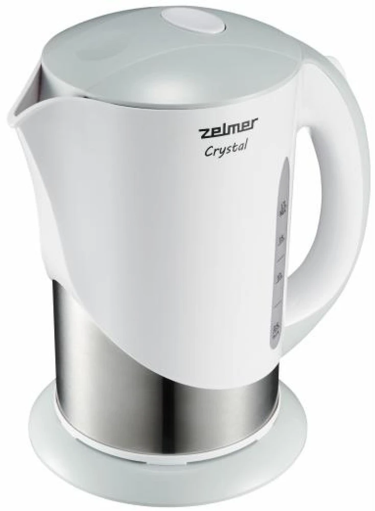 Elektrinis virdulys Zelmer ZCK7630S, 1,7 l, 1850–2200 W, baltas