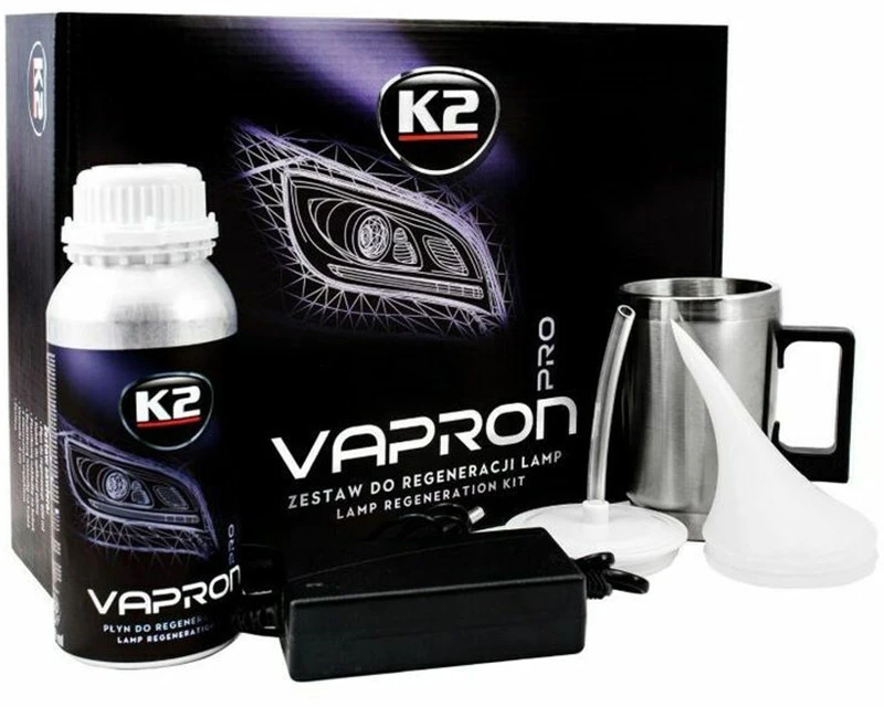 K2 Vapron žibintų regeneravimo komplektas virdulys