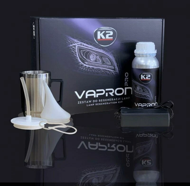 K2 Vapron žibintų regeneravimo komplektas virdulys