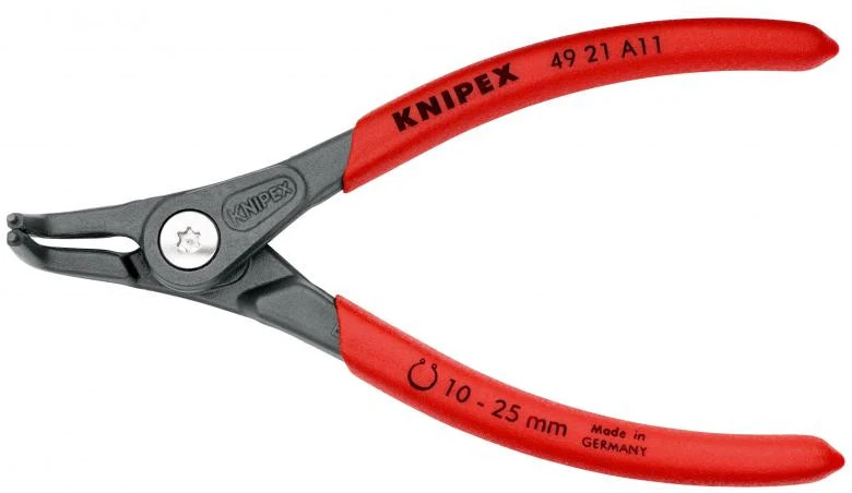 Preciziškos replės išoriniams žiedams KNIPEX 4921A11