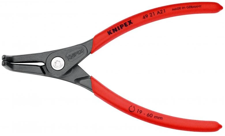 Preciziškos replės išoriniams žiedams KNIPEX 4921A21