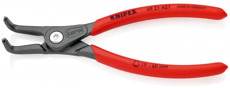 Preciziškos replės išoriniams žiedams KNIPEX 4921A21