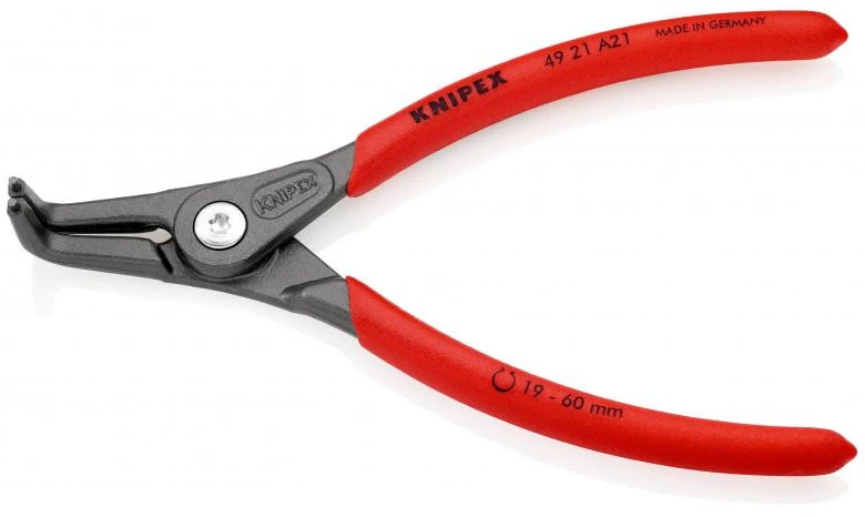Preciziškos replės išoriniams žiedams KNIPEX 4921A21