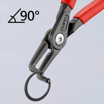 Preciziškos replės vidiniams žiedams KNIPEX 4821J21
