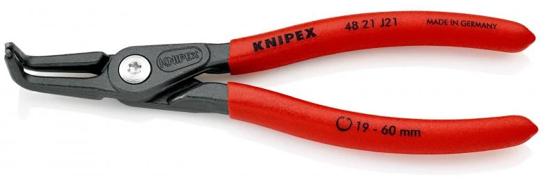 Preciziškos replės vidiniams žiedams KNIPEX 4821J21
