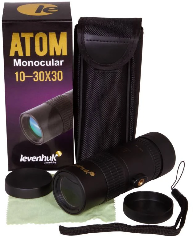 Levenhuk Monokuliaras Atom 10-30x30