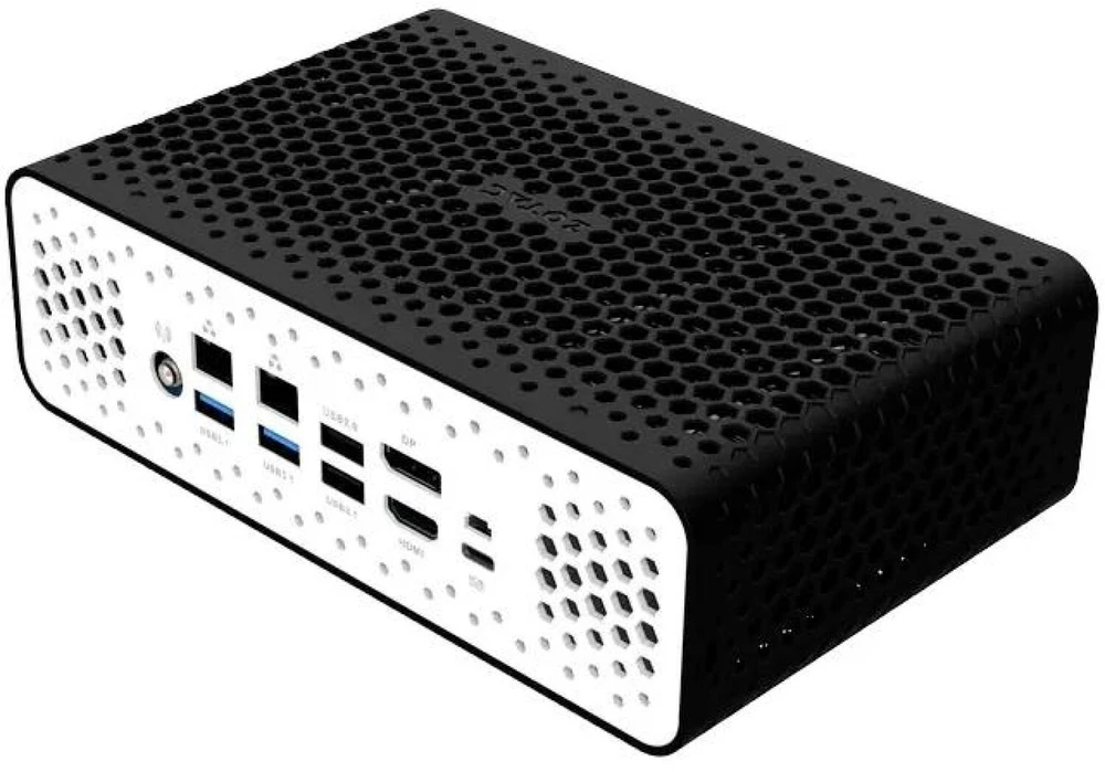Zotac „ZBOX CI649 Nano Barebone“ su „Intel Core i5-1335U“ 2xDDR5 SODIMM, 1xSATA, 1xM.2, dviejų LAN jungčių „WiFi“, 6, „Bluetooth 5.2“, 4xUSB 3.1, 1xUSB 2.0.