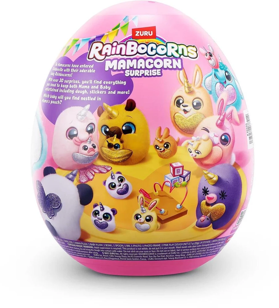 Zuru Rainbocorns Vaivorykštiniai kukurūzai - Mamacorn staigmena (92121)