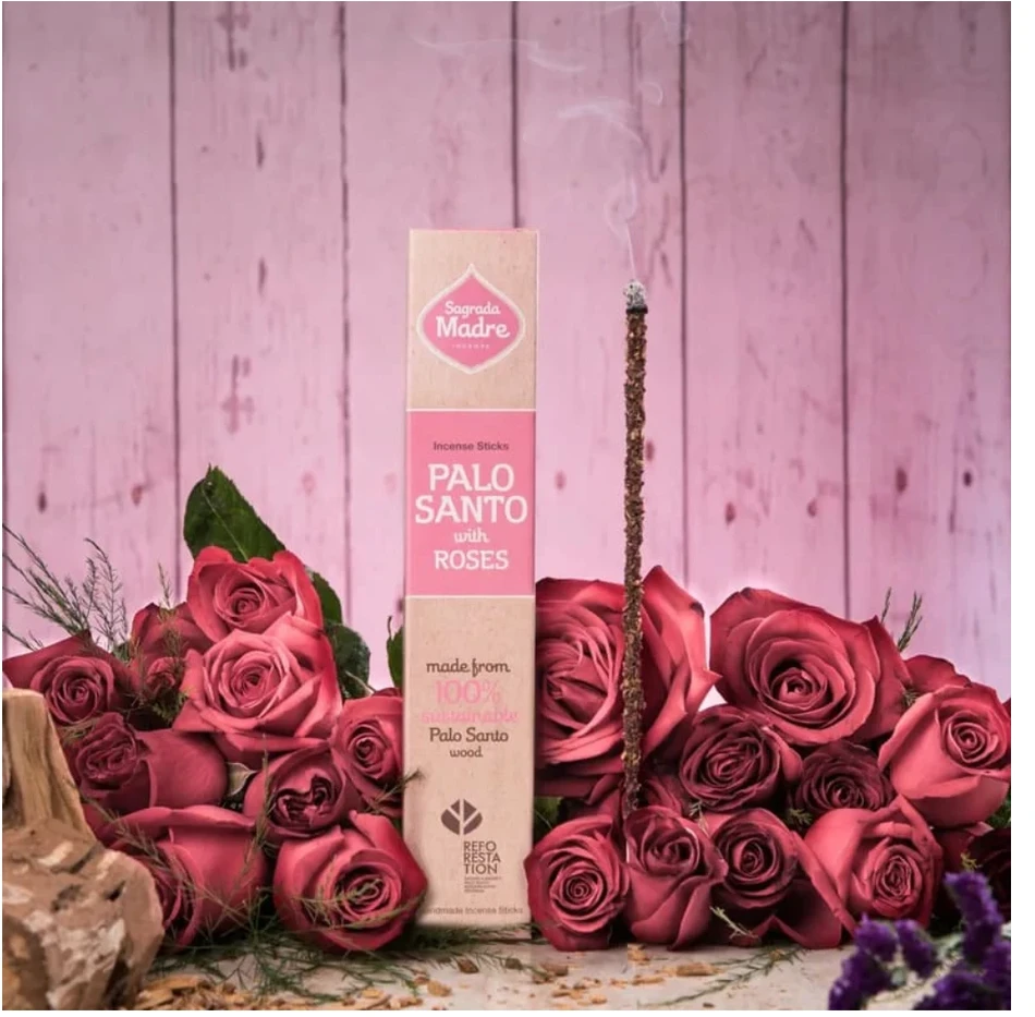 Sagrada Madre Palo Santo smilkalai – Rose