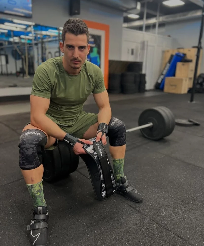 GymBeam Camo Kelių Įtvarai / Stabilizatoriai L