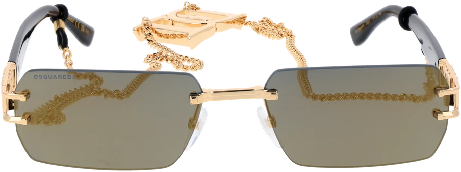 Akiniai nuo saulės DSQUARED2 SUNGLASSES D2 0189_S_SE 57000JO (vyrams)