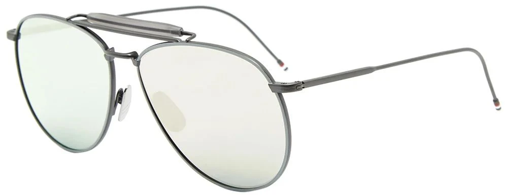 Akiniai nuo saulės THOM BROWNE TB015LTDBLKGR (vyrams ir moterims), dydis 62/15/144
