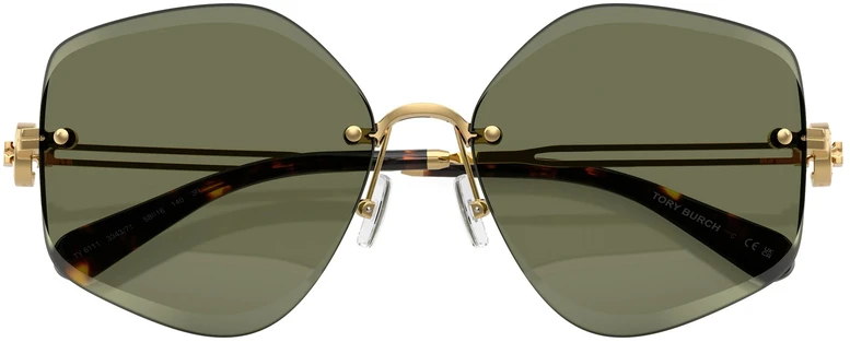 Akiniai nuo saulės TORY BURCH TY6111-334371 (moterims), dydis 56/16/140