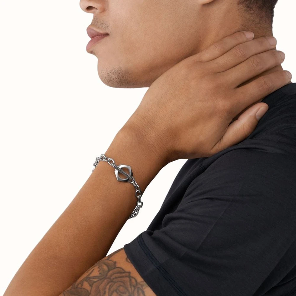 Apyrankė ARMANI EXCHANGE JEWELS AXG0103040 (vyrams)