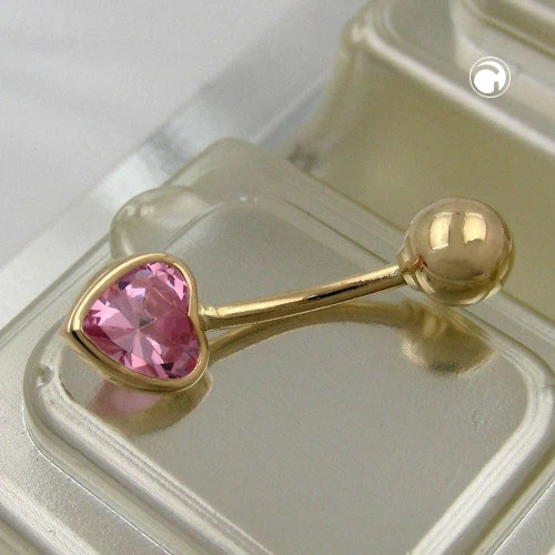 Auksinis papuošalas Gallay 430513, dydis 20x6,5 mm