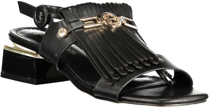 Basutės arba sandalai LAURA BIAGIOTTI 9728_NEBLACK (moterims), juoda