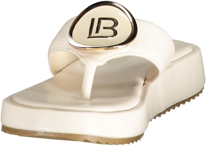 Basutės arba sandalai LAURA BIAGIOTTI 9758_BIIVORY (moterims), balta