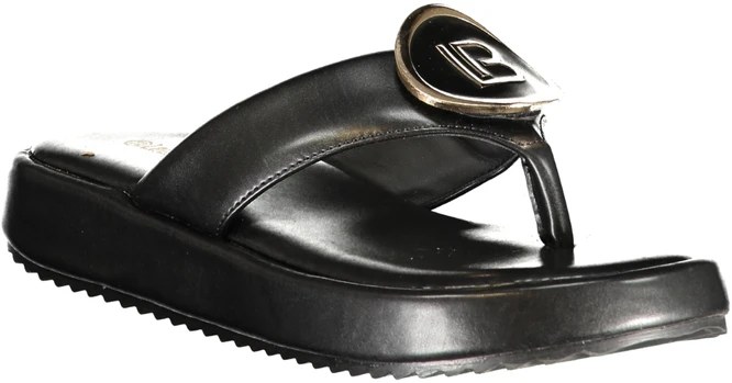 Basutės arba sandalai LAURA BIAGIOTTI 9758_NEBLACK (moterims), juoda