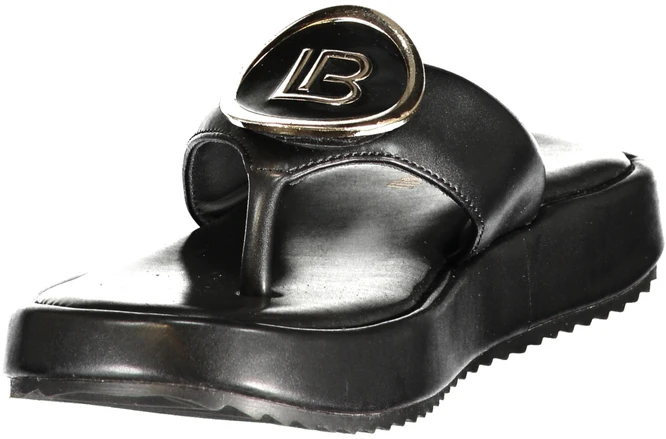 Basutės arba sandalai LAURA BIAGIOTTI 9758_NEBLACK (moterims), juoda