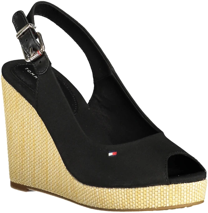 Basutės arba sandalai TOMMY HILFIGER FW0FW04789F_0F5ABC8_NEROBDS (moterims), juoda