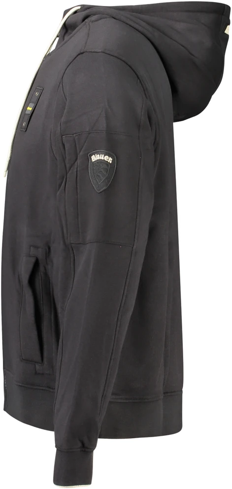 Džemperis BLAUER APPAREL 26WBLUF02316_NE999 (vyrams), juoda