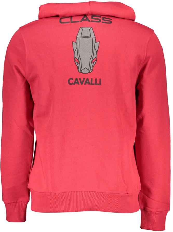 Džemperis CAVALLI CLASS OXT60K-CF050_ROSSO_02183 (vyrams), raudona