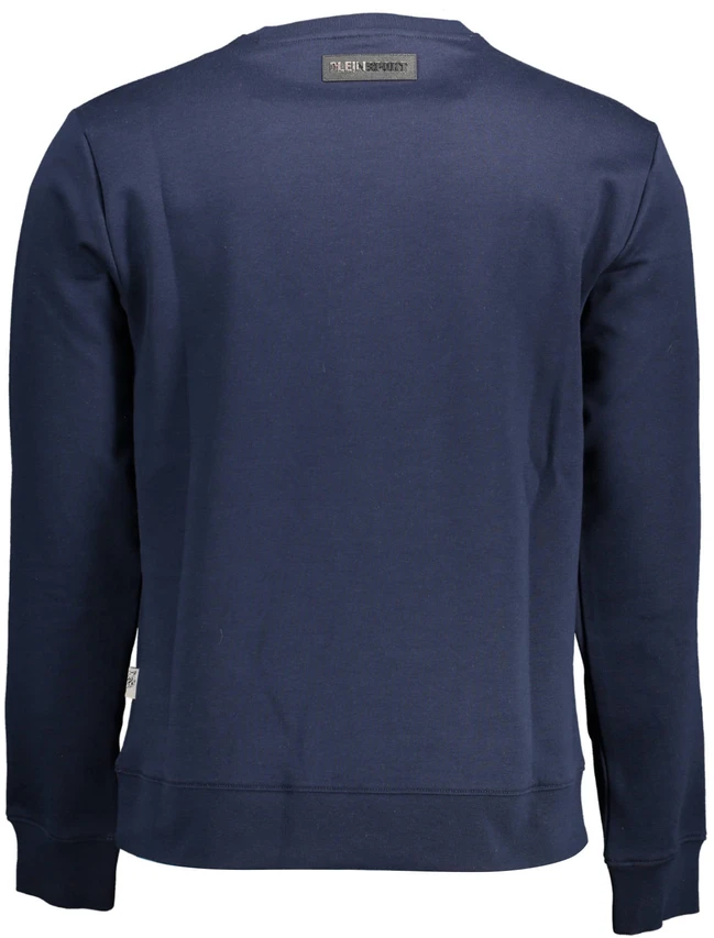 Džemperis PLEIN SPORT FIPS211_B5B97FE_BLU85NAVY (vyrams), mėlyna