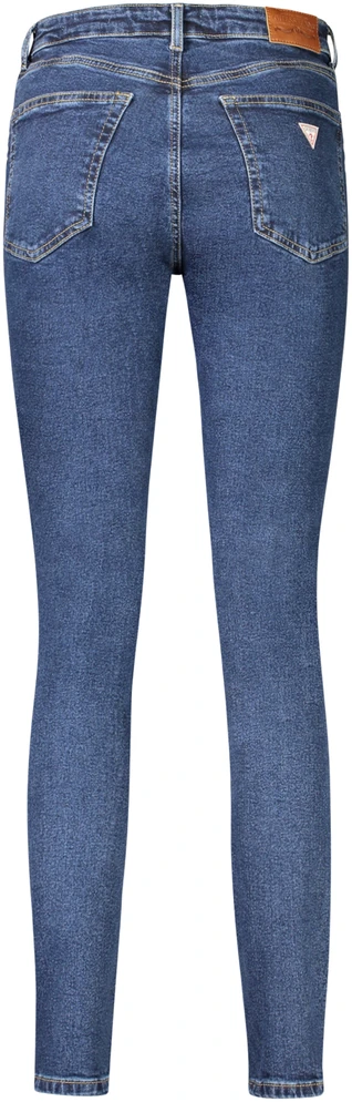 Džinsai GUESS JEANS W4YA92D5CB2_BLM3DW (moterims), mėlyna