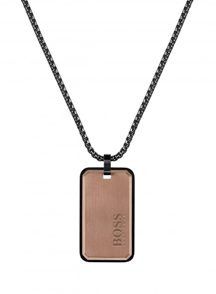 Kaklo papuošalas HUGO BOSS 1580185 (vyrams), dydis 45 cm