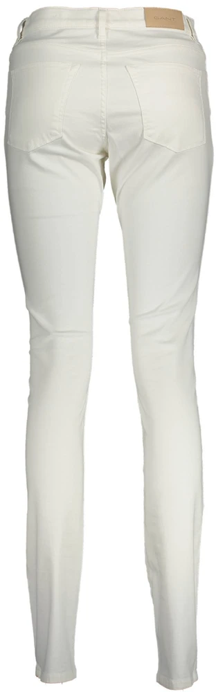 Kelnės GANT 19014100069_BIANCO_113 (moterims), balta