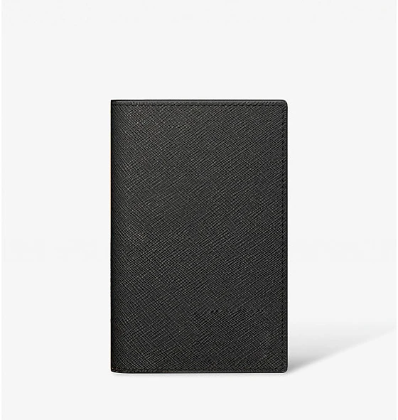 Kortelių dėklas MICHAEL KORS 36S5LCOD1UBLA (vyrams ir moterims), juoda, dydis 11X7X1 cm