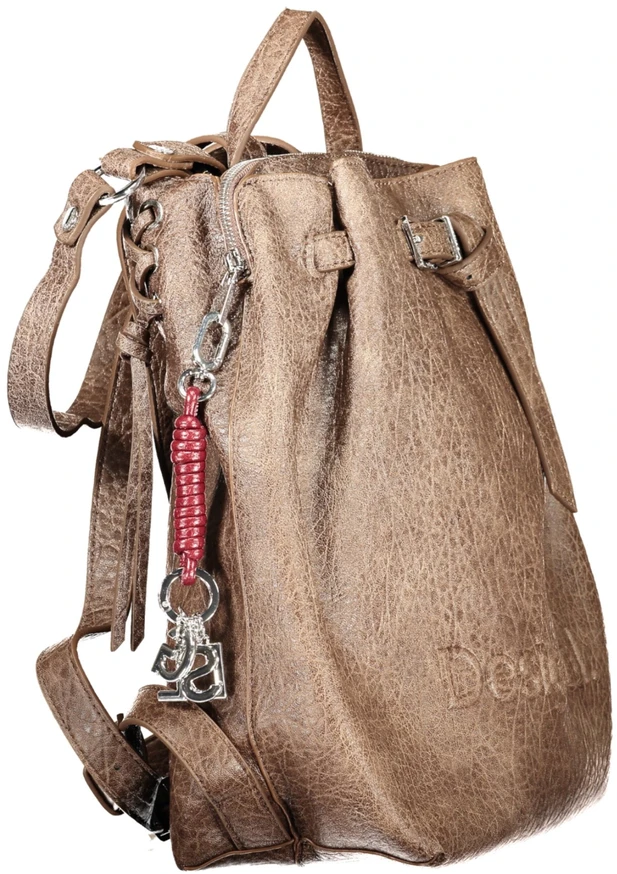 Kuprinė DESIGUAL 26WAKP33_MA6044 (moterims), ruda