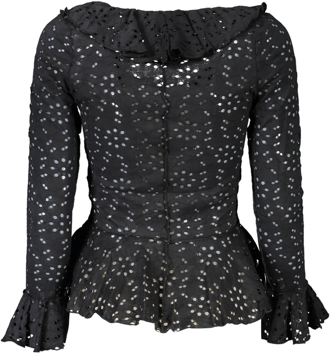 Marškiniai DESIGUAL 23SWTKBY_C85F8FF_NERO2000 (moterims), juoda