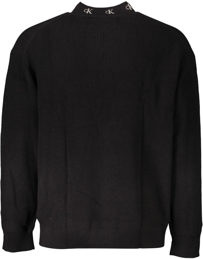 Megztinis CALVIN KLEIN J30J322459_NERO_BEH (vyrams), juoda