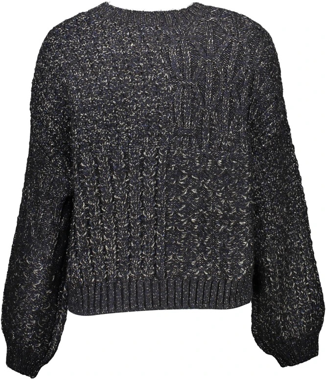 Megztinis DESIGUAL 21WWJFBM_NERO_2000 (moterims), juoda